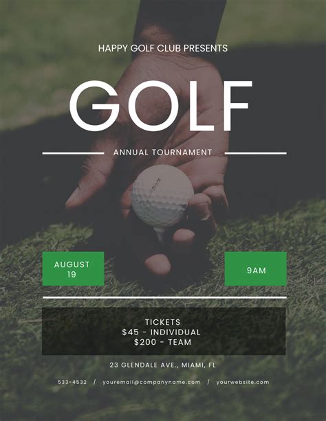 club flyer template|free golf flyer templates downloads.